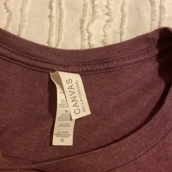 Fall sweet fall womens tshirt size xL maroon color - Picture 3 of 3